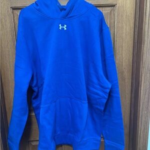 Under Armour Men's Royal Blue Hustle Hoodie Sweatshirt Sz 3XL. NWT